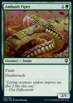Hinterhältige Viper CMR-213 Common Near Mint Deutsch Foil