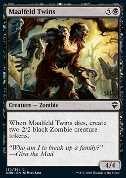 Mahlfeld-Zwillinge CMR-132 Common Near Mint Deutsch Foil