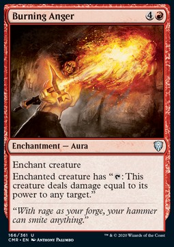Brennende Wut CMR-166 Uncommon Good Englisch Foil
