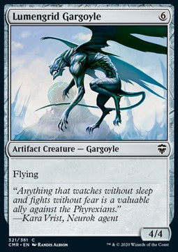 Lumengrid-Gargoyle CMR-321 Common Near Mint Deutsch Foil