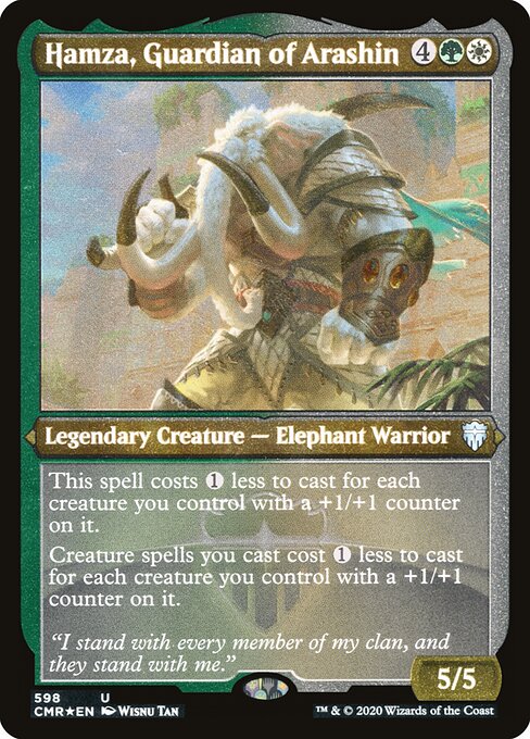 Hamza, Guardian of Arashin XCMR-598 Uncommon Near Mint Englisch Foil