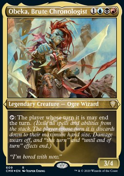 Obeka, herzlose Chronologin XCMR-609 Rare Near Mint Englisch Foil