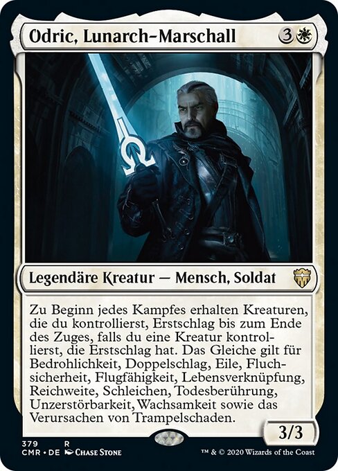 Odric, Lunarch-Marschall XCMR-379 Rare Near Mint Deutsch