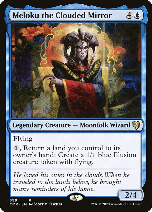 Meloku the Clouded Mirror XCMR-399 Rare Near Mint Englisch