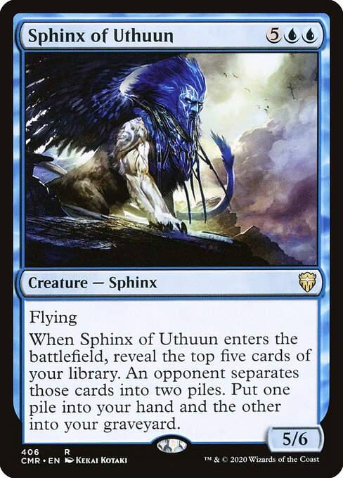Sphinx of Uthuun XCMR-406 Rare Excellent Englisch