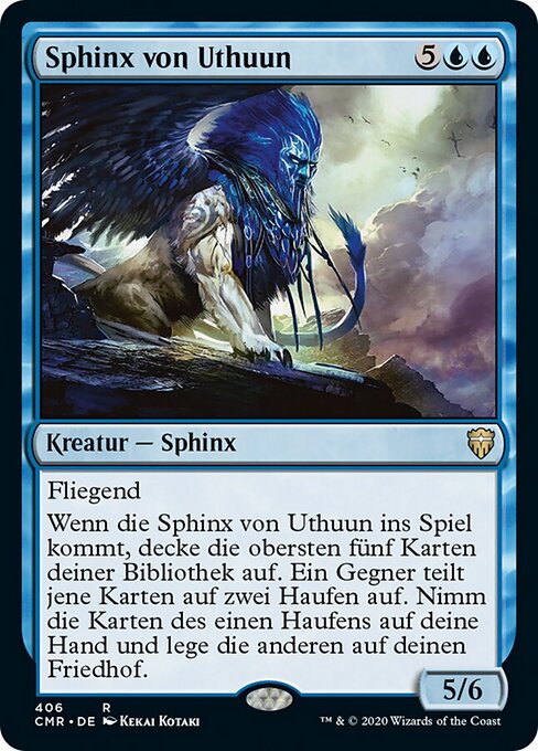 Sphinx von Uthuun XCMR-406 Rare Near Mint Deutsch