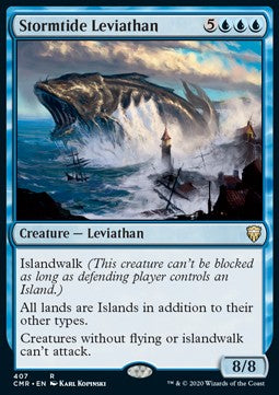 Stormtide Leviathan XCMR-407 Rare Near Mint Englisch