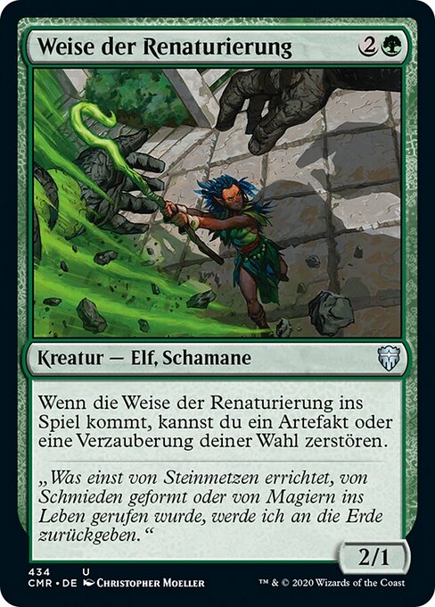 Weise der Renaturierung XCMR-434 Uncommon Near Mint Deutsch