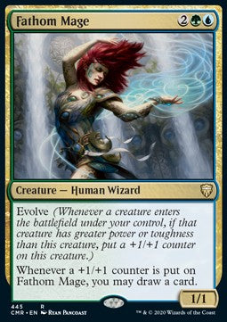 Fathom Mage XCMR-445 Rare Near Mint Englisch