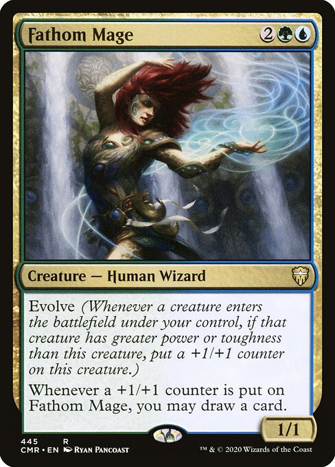 Fathom Mage XCMR-445 Rare Near Mint Englisch
