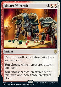 Meisterhafte Kriegskunst XCMR-447 Rare Near Mint Deutsch