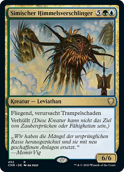 Simischer Himmelsverschlinger XCMR-452 Rare Near Mint Deutsch