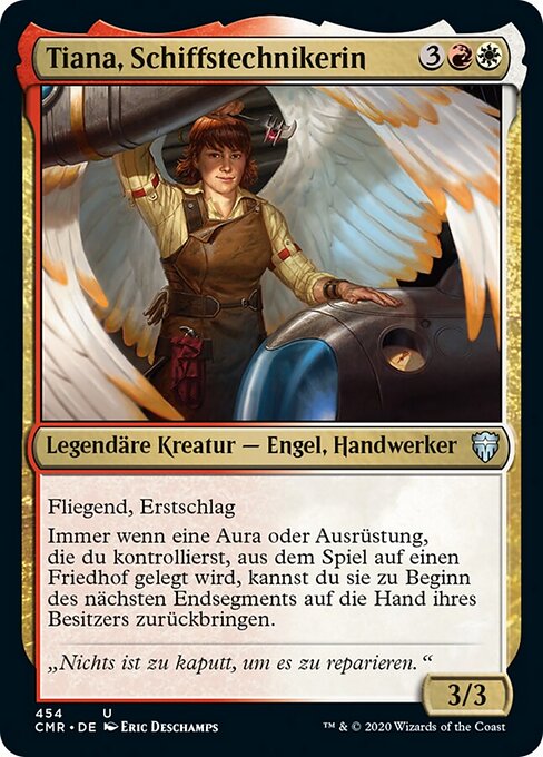 Tiana, Schiffstechnikerin XCMR-454 Uncommon Near Mint Deutsch