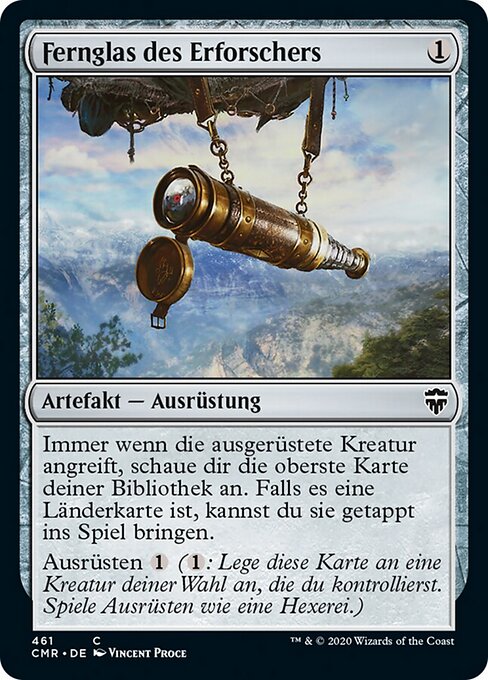 Fernglas des Erforschers XCMR-461 Common Near Mint Deutsch