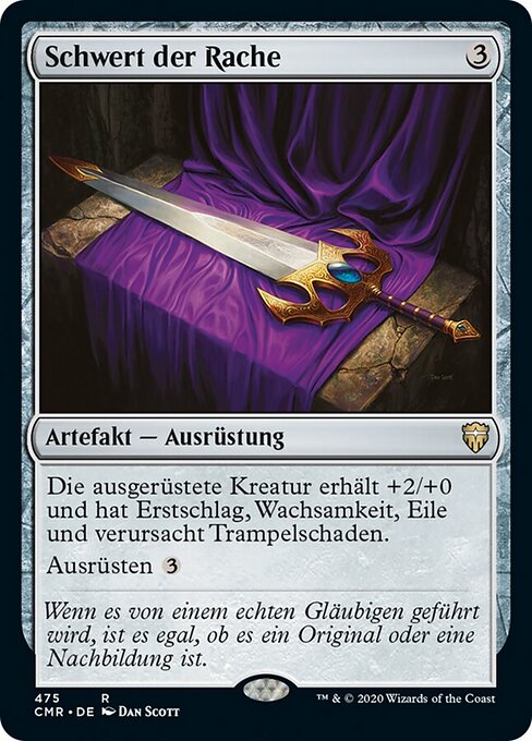 Schwert der Rache XCMR-475 Rare Near Mint Deutsch