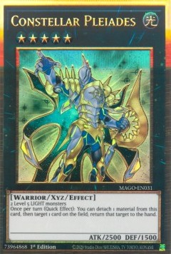 Sternzeichen-Kundler Pleiaden MAGO-031 Premium Gold Rare Near Mint Deutsch 1. Auflage