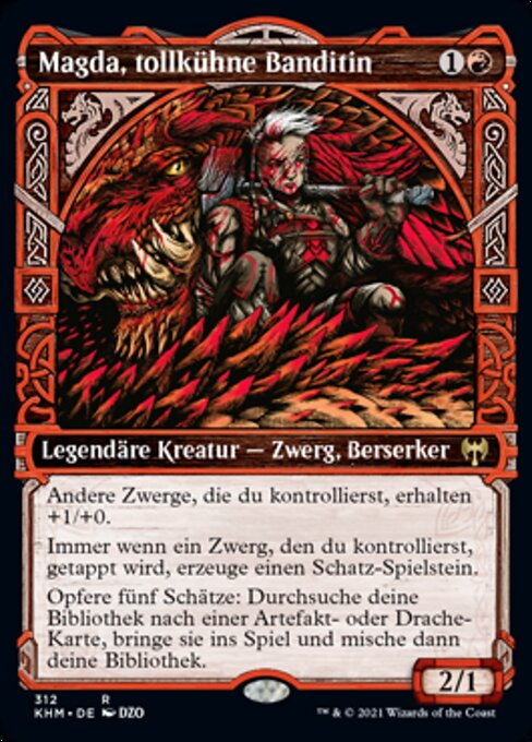 Magda, tollkühne Banditin XKHM-312 Rare Near Mint Deutsch