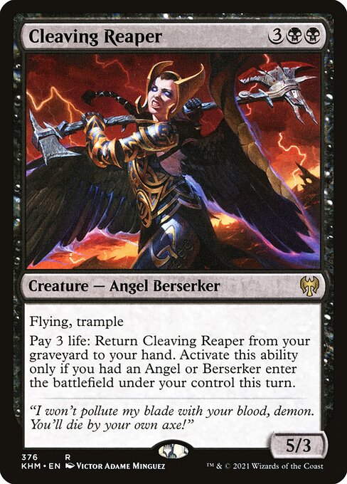 Cleaving Reaper XKHM-376 Rare Excellent Englisch