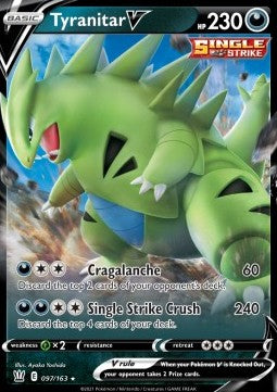 Tyranitar V BST-97 Ultra Rare Excellent Englisch