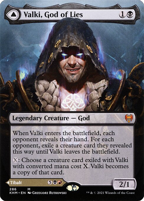 Valki, God of Lies // Tibalt, Cosmic Impostor XKHM-286 Mythic Near Mint Englisch