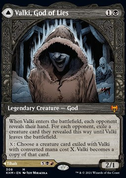 Valki, God of Lies // Tibalt, Cosmic Impostor XKHM-308 Mythic Near Mint Englisch