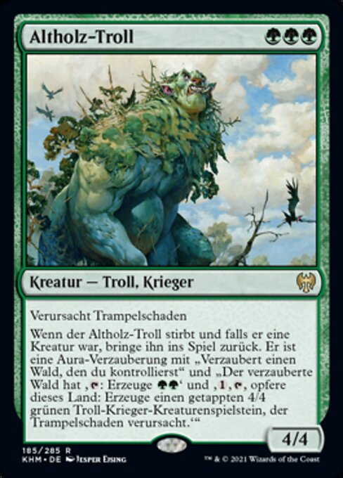 Altholz-Troll KHM-185 Rare Excellent Deutsch