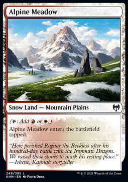 Alpine Meadow KHM-248 Common Near Mint Englisch Foil