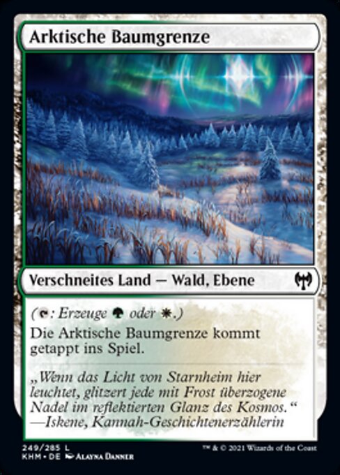 Arktische Baumgrenze KHM-249 Common Near Mint Deutsch
