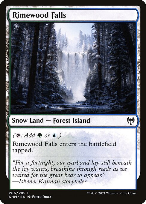 Rimewood Falls KHM-266 Common Near Mint Englisch