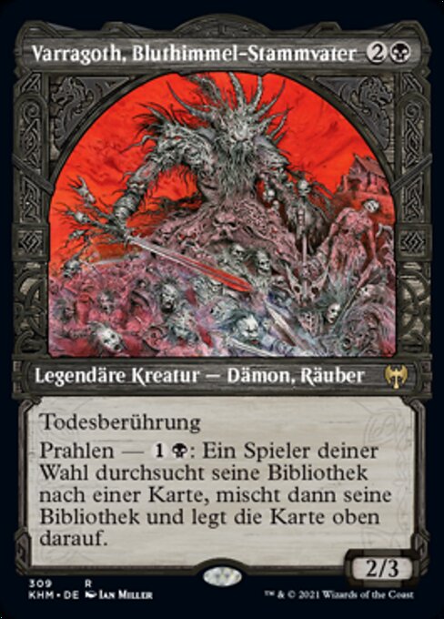 Varragoth, Bluthimmel-Stammvater XKHM-309 Rare Good Deutsch