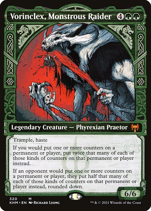 Vorinclex, Monstrous Raider (V.1) XKHM-320 Mythic Good Englisch