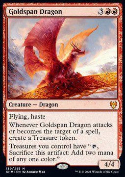Drache der Goldbrücke KHM-139 Mythic Excellent Englisch