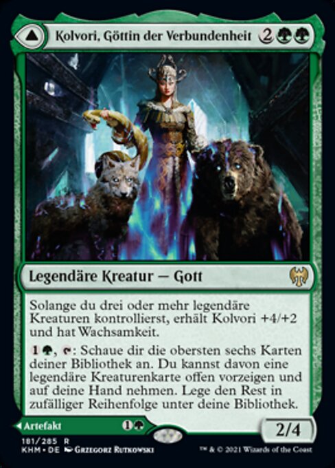 Kolvori, Göttin der Verbundenheit // Die Ringhart-Fibel KHM-181 Rare Near Mint Deutsch