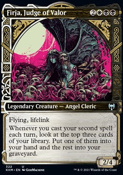 Firja, Richterin der Tapferen XKHM-322 Uncommon Excellent Englisch Foil