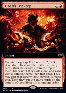Tibalt's Trickery XKHM-360 Rare Near Mint Englisch Foil