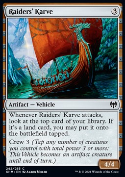 Raiders' Karve KHM-242 Common Near Mint Englisch