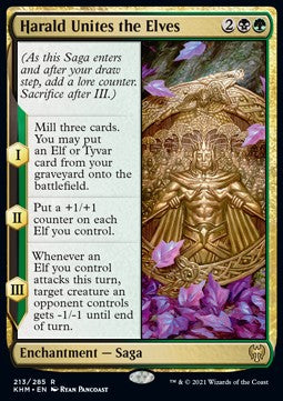 Harald Unites the Elves KHM-213 Rare Near Mint Englisch