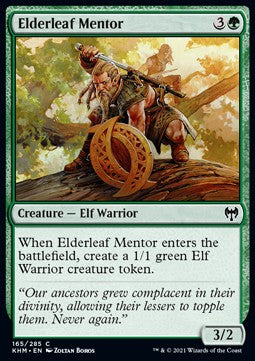 Elderblatt-Mentor KHM-165 Common Near Mint Englisch Foil