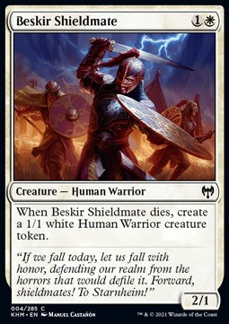 Beskir-Schildmaid KHM-4 Common Near Mint Deutsch Foil
