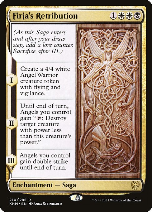 Firja's Retribution KHM-210 Rare Near Mint Englisch