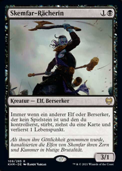 Skemfar-Rächerin KHM-109 Rare Near Mint Deutsch