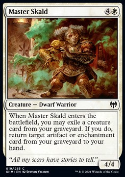 Meisterskaldin KHM-19 Common Excellent Englisch Foil
