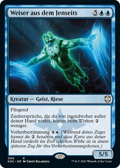 Weiser aus dem Jenseits KHC-6 Rare Near Mint Deutsch