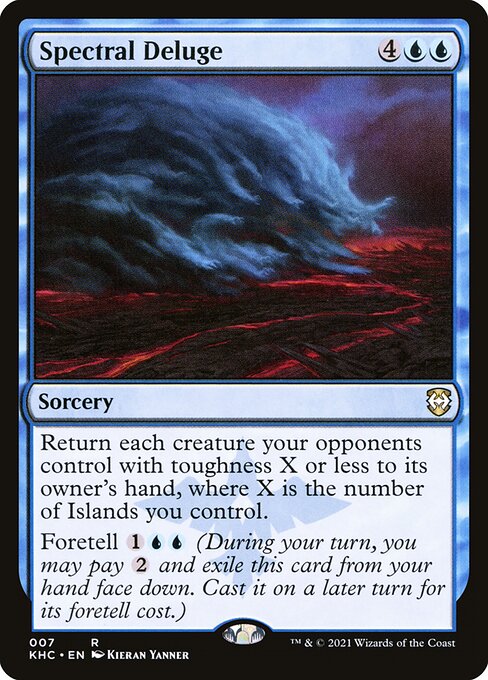 Spectral Deluge KHC-7 Rare Excellent Englisch