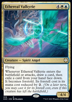 Ethereal Valkyrie KHC-16 Rare Near Mint Englisch