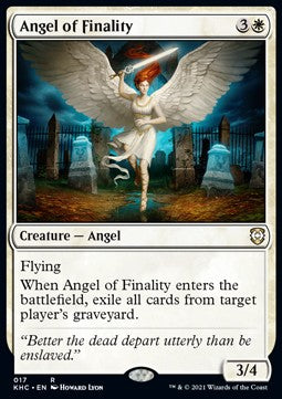 Angel of Finality KHC-17 Rare Excellent Englisch