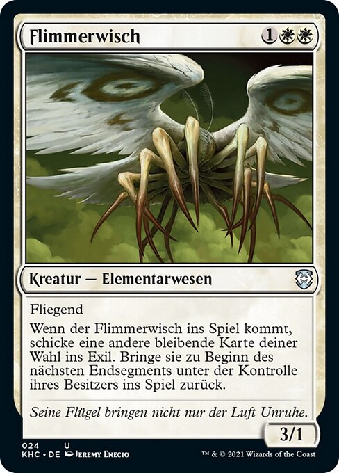 Flimmerwisch KHC-24 Uncommon Near Mint Deutsch