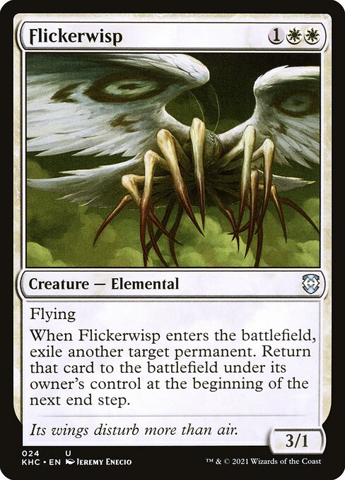 Flimmerwisch KHC-24 Uncommon Excellent Englisch