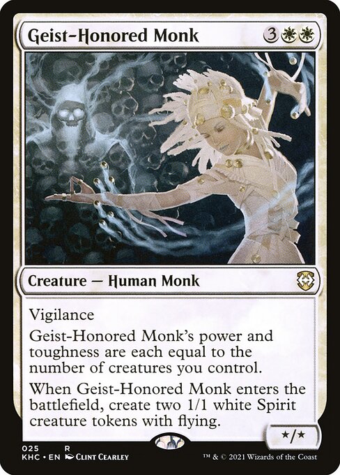 Geist-Honored Monk KHC-25 Rare Near Mint Englisch