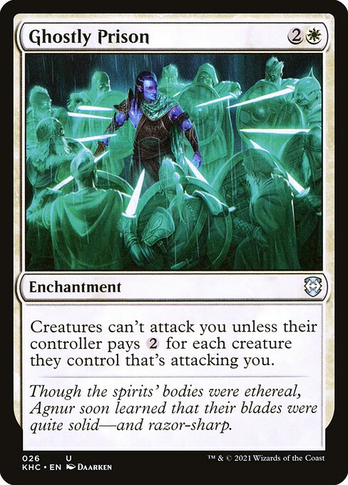Ghostly Prison KHC-26 Uncommon Near Mint Englisch